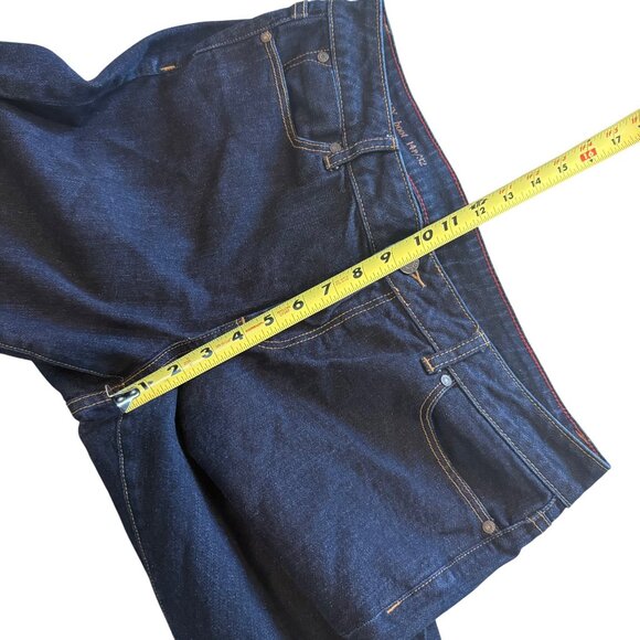 Talbots Womens Curvy Bootcut Jeans 14P/32 Dark Wash Cotton Blend - Picture 10 of 11